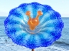 Blue Flower with Stamen
