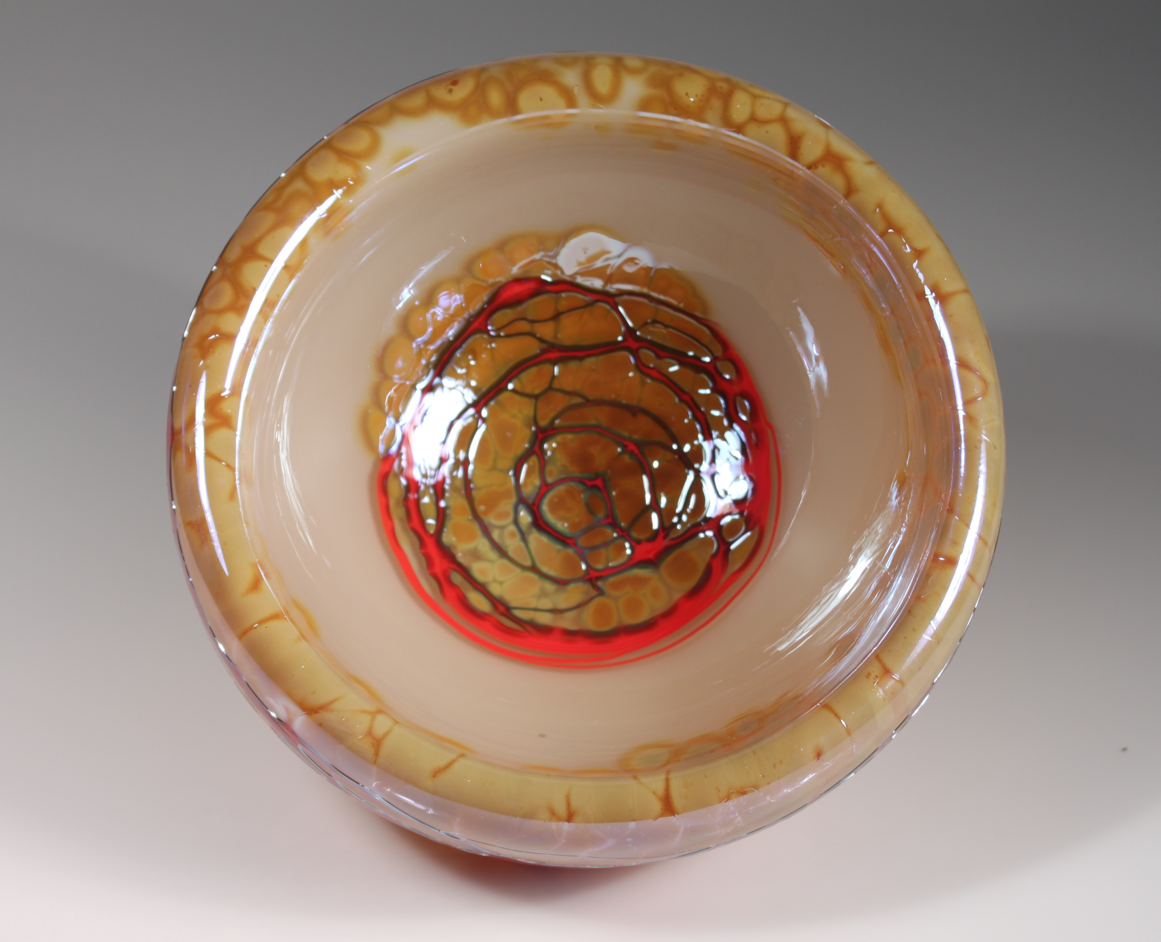 Ivory & Gold Bubble Bowl